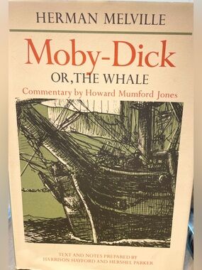 Moby Dick, or the Whale by Herman Melville (1976) Illustrated HC with Commentary